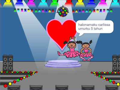 Balerina Sedang Nari