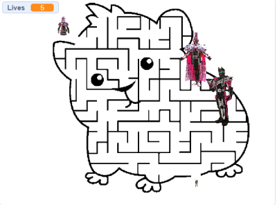 Maze Runner Kamen Rider