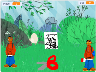 rock paper scissors shoot