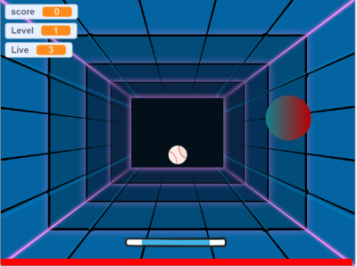 1P Pong Game